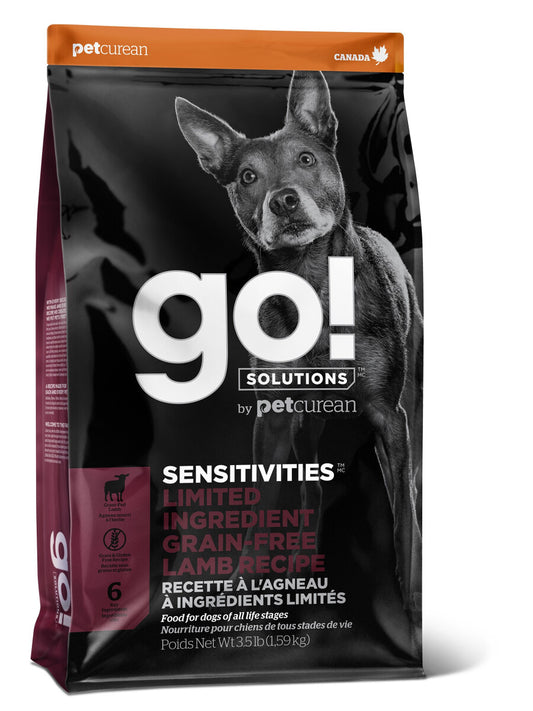  Nourriture Sans Grains à L'agneau à Ingrédients Limités Pour Chiens - Go ! Sensitivities