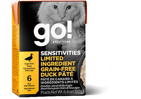  Nourriture En Boîte Pâté De Canard à Ingrédients Limités Pour Chats - Go ! Sensitivities