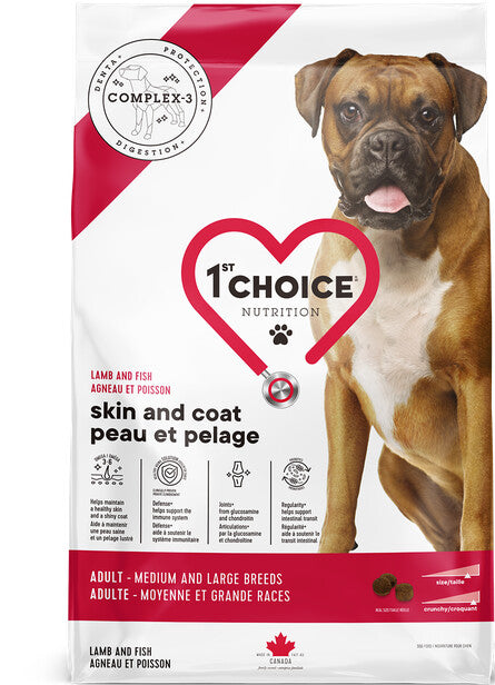  Nourriture Pour Chiens Toutes Races Peau & Pelage Sensible - 1st Choice