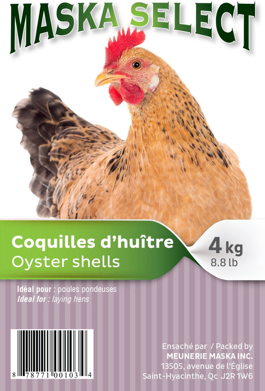  Supplément D'Écailles D'Huître Pour Poules 4kg - Maska