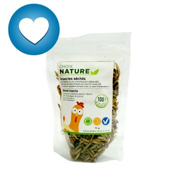  Gâterie D'Insectes Séchés - Choix Nature