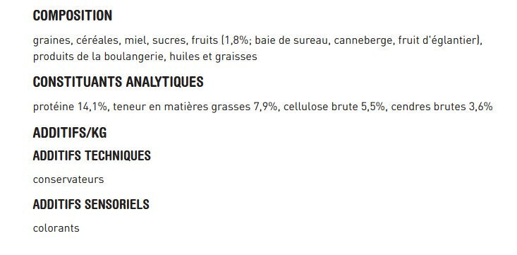  Bâtonnets à Becqueter Aux Fruits Pour Canaris - Versele-Laga