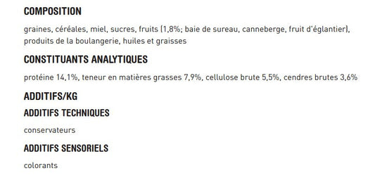  Bâtonnets à Becqueter Aux Fruits Pour Canaris - Versele-Laga