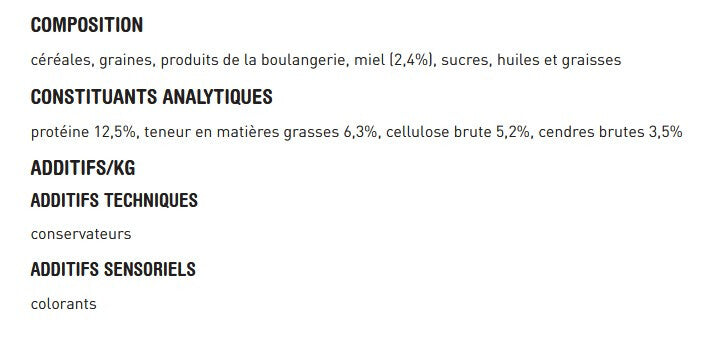  Bâtonnets à Becqueter Au Miel Pour Perruches - Versele-Laga