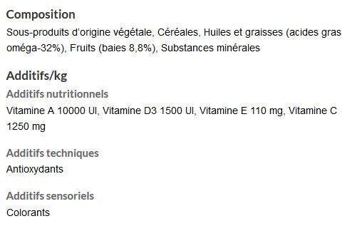  Friandises Crock Complete Pour Rongeurs Aux Baies - Versele-Laga