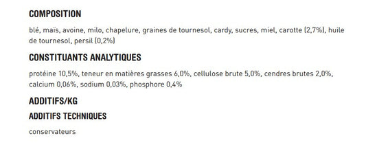 Bâtonnets Aux Carottes Pour Lapins Et Cochons D'Inde - Versele-Laga