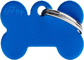  Médaille Pour Animaux Petit Os Bleu - MyFamily