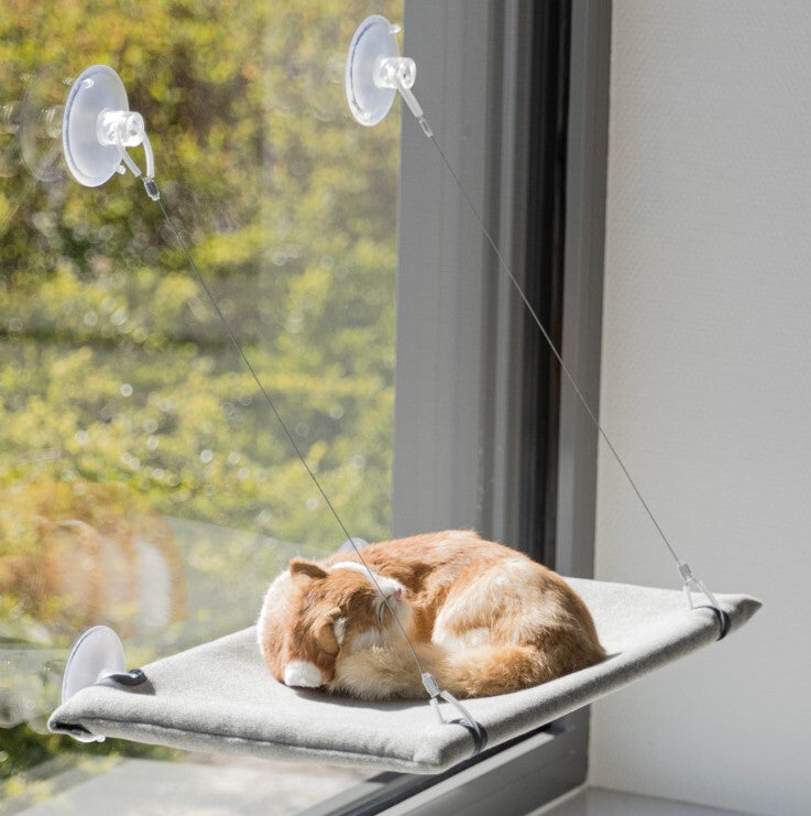  Lit Pour Fenêtre Avec Ventouses Pour Chats - Trixie
