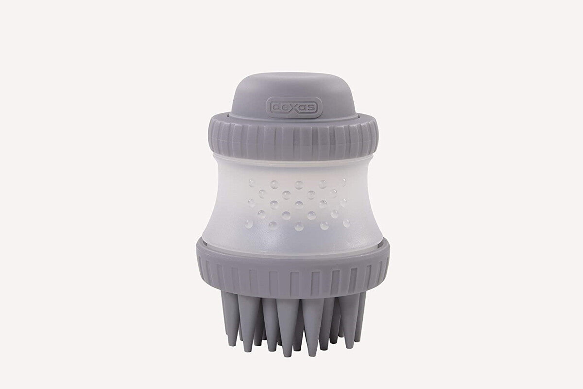  Brosse De Toilettage En Silicone 2 En 1 - Scrubbuster Dexas