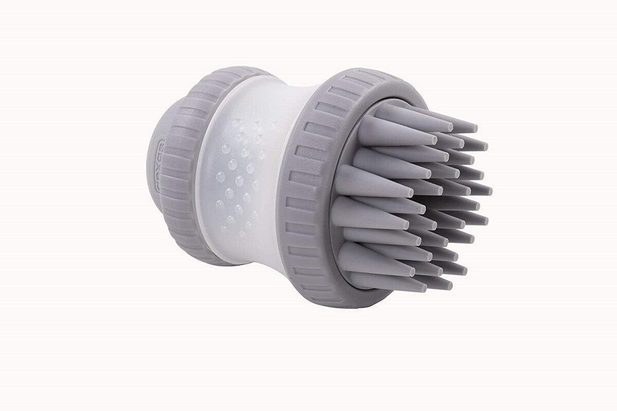  Brosse De Toilettage En Silicone 2 En 1 - Scrubbuster Dexas