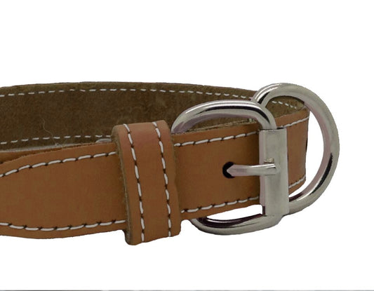  Collier Cacao En Cuir Simple Pour Animaux - Arizona