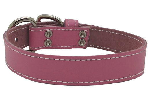 Collier Rose En Cuir Simple Pour Animaux - Arizona