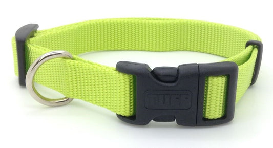  Collier Pour Animaux Ajustable En Nylon Lime - Tuff
