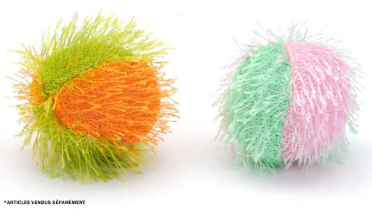  Jouet Pour Chats Balle Fuzzy - Turbo
